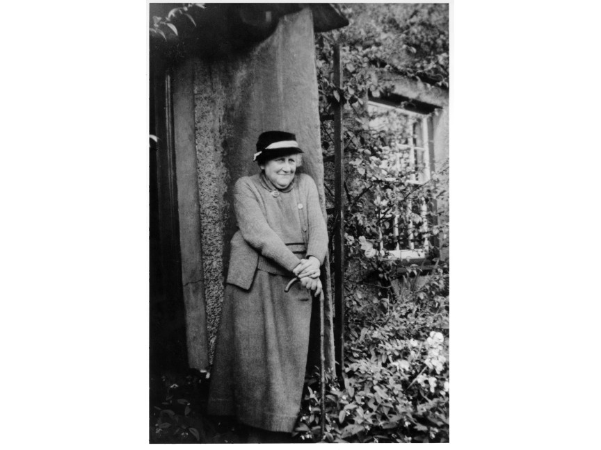 An image of Beatrix Potter, who died aged 77, leaving all of her land to the National Trust Photograph of Beatrix Potter courtesy of Frederick Warne & Co.